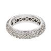 Image 1 : Natural 1.76 CTW Diamond Band Ring 14K White Gold - REF-134Y3N