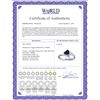 Image 2 : Genuine 1 ctw Sapphire Ring 14KT White Gold - REF-43M2T