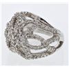 Image 1 : Natural 2.87 CTW Diamond Ring 14K White Gold - REF-294N3Y