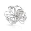Image 1 : Natural 0.99 CTW Diamond Ring 18K White Gold - REF-236T7X