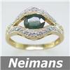 Image 1 : Fine 2.00 ct Certified Sapphire & VS Diamond Ring 14kt