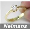 Image 1 : USGL Certified .50 ct Diamond Solitaire Ring 14kt Gold