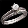 Image 1 : Platinum Diamond Engagement Ring (58111)
