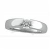 Image 1 : 14k White Gold DIAMOND ENGAGEMENT RING .25 CARATS! (60992)