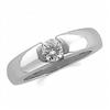 Image 2 : 14k White Gold DIAMOND ENGAGEMENT RING .25 CARATS! (60992)