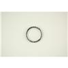 Image 2 : 18K WHITE GOLD EMERALD ETERNITY BAND WEDDING BAND (61347)
