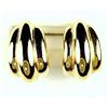 Image 1 : 14k YELLOW GOLD EARRINGS! (61372)