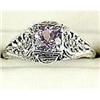 Image 1 : ANTIQUE STYLE RING AMETHYST .50 CARATS! (61443)