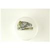 Image 2 : Antique Style PERIDOT Ring THREE CARATS! (61491)