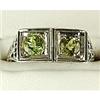 Image 1 : ANTIQUE Style PERIDOT RING w FILIGREE (61493)
