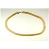 Image 2 : 14K GOLD NECKLACE 18 INCHES 3/8 INCH WIDE (61570)