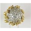 Image 1 : 18K GOLD RING FINE DIAMONDS 2.25 CARATS! (61623)