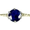 Image 1 : ANTIQUE STYLE RING SAPPHIRE .75 CARATS FILIGREE (62076)