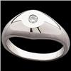 Image 1 : GENTS PLATINUM DIAMOND RING (58184)