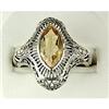 Image 1 : ANTIQUE RING CITRINE = 2.50 CARATS! (61543)