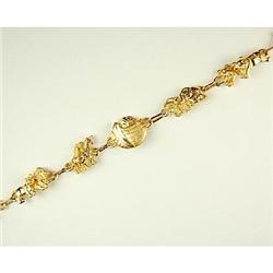 14K GOLD NOAHS ARK BRACELET by ARDIAN (61319)