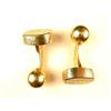 Image 1 : 18k GOLD CUFFLINKS by TIFFANY & COMPANY (61167)