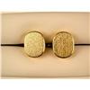 Image 3 : 18k GOLD CUFFLINKS by TIFFANY & COMPANY (61167)