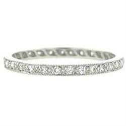 Antique PLATINUM DIAMOND ETERNITY BAND (59686)