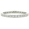 Image 1 : Antique PLATINUM DIAMOND ETERNITY BAND (59686)