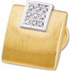 Image 1 : 14k Gold Cuff Links w Diamonds (61948)