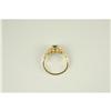 Image 3 : ANTIQUE STYLE GOLD RING EMERALD .65 CTS! (58943)