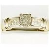 Image 1 : ENGAGEMENT RING PRINCESS DIAMONDS 1 CT! (59374)