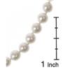 Image 2 : 14K CULTURED Freshwater PEARL NECKLACE 18 inches (60964)