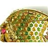 Image 3 : JEAN VITEAU  GEMLOCK FISH PIN TSAVORITE GARNETS DIAMONDS (61870)
