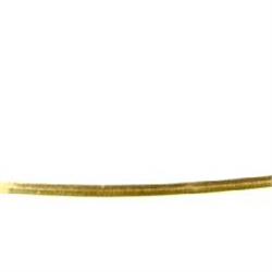 14K GOLD WIDE HERRINGBONE CHAIN 24 INCH (61333)