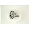 Image 2 : ANTIQUE Style RING w 2 GARNETS = 4 CARATS! (61418)