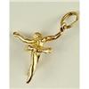Image 1 : 14K GOLD BALLERINA CHARM PENDANT (43069)