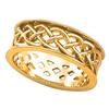 Image 1 : 14K GOLD CELTIC WEDDING BAND  SZ 7 (58167)