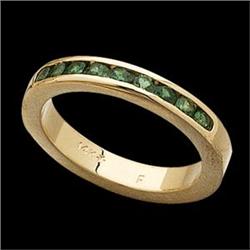 14k Yellow Gold Emerald Ring (59025)
