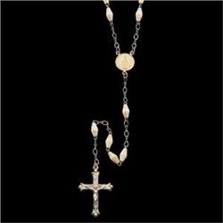 14K ALL GOLD ROSARY BEADS (59215)