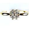 Image 1 : 14K GOLD DIAMOND ENGAGEMENT RING .16 CARATS (60087)