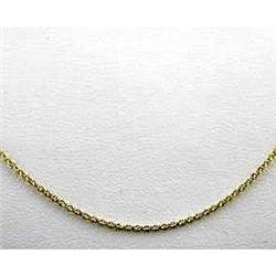 14K GOLD CHAIN NECKLACE 18 INCHES (61198)
