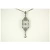 Image 1 : ANTIQUE SUNRAY CRYSTAL NECKLACE (61337)
