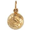 Image 1 : 14K GOLD PENDANT SOCCER BALL (61890)