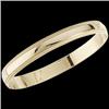 Image 1 : 14K GOLD BANGLE BRACELET 8MM WIDE (61896)