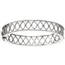 WHITEGOLD BRACELET DIAMONDS 5.25 CARATS! (61937)