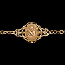 GOLD Angel Bracelet Chid Teen (61973)