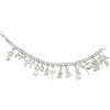 Image 1 : 14k WHITE Gold NATIVITY CHARM BRACELET (62011)