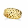 Image 1 : 14K GOLD HANDWOVEN WEDDING BAND (62360)