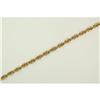 Image 1 : Vintage 14k GOLD NECKLACE AND CHAIN 18 INCHES (42443)