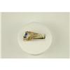 Image 2 : ANTIQUE WHITEGOLD RING SAPPHIRE .75 CTS! (42616)
