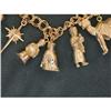 Image 3 : SOLID 14K GOLD NATIVITY CHARM BRACELET  (58594)