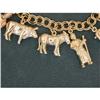 Image 5 : SOLID 14K GOLD NATIVITY CHARM BRACELET  (58594)
