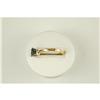 Image 2 : 14K GOLD RING SAPPHIRE ONE CARAT! (58845)