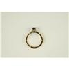 Image 3 : 14K GOLD RING SAPPHIRE ONE CARAT! (58845)